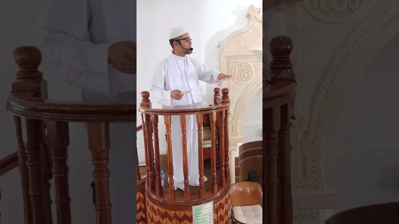 خطبة تعالوا نؤمن ساعة
