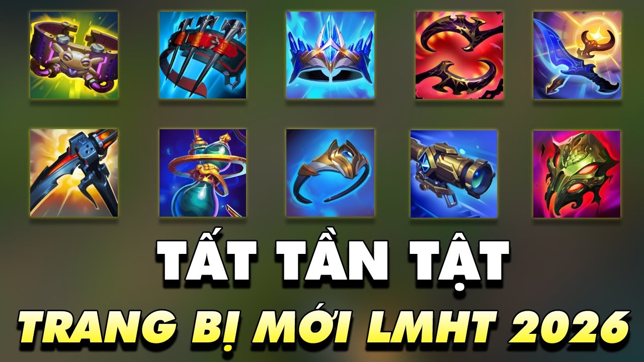 Hiệu ứng trang bị mới trong LMHT Mùa Giải 2026