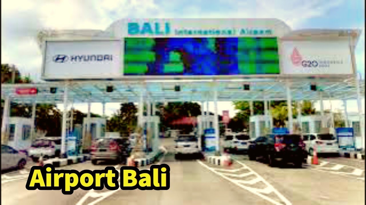 DashCam View Ngurah Rai Bali International Airport