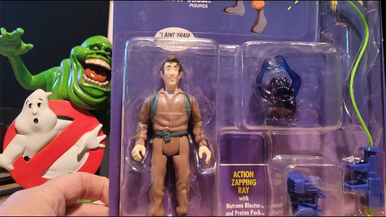 Unboxing the real ghostbuster peter venkman kenner et comparaison avec la version de 1984