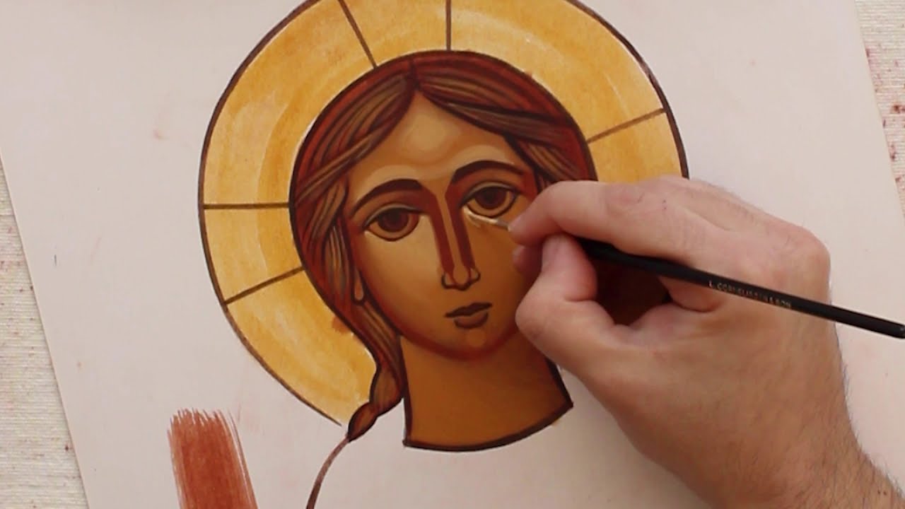Advert for painting course videos