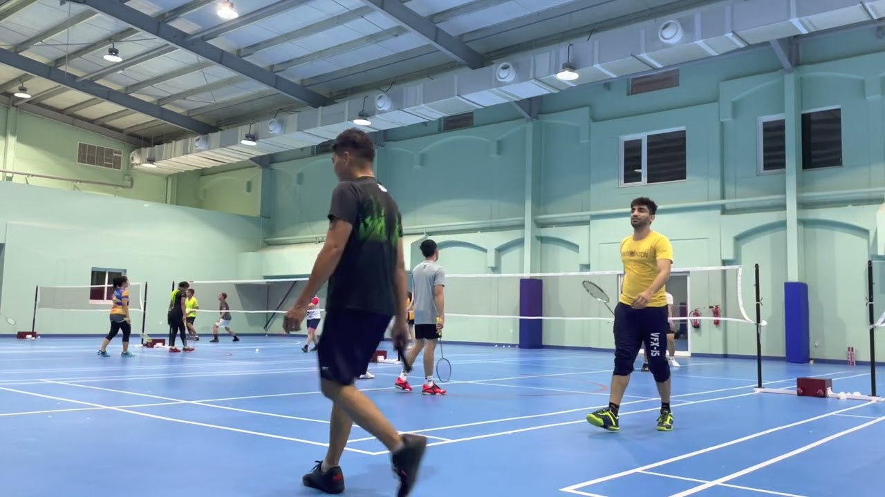 Solid Badminton Club Dubai | Pao/Dan vs Saide/Reks