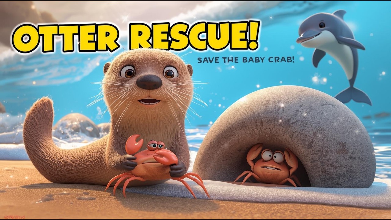 Oscar the Ocean Otter’s Big Rescue! 🌊🦦💛 | StoryBloom Moral Story for Kids
