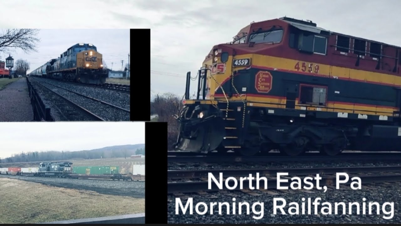 Morning Railfanning in North East, Pa (PT. 1)