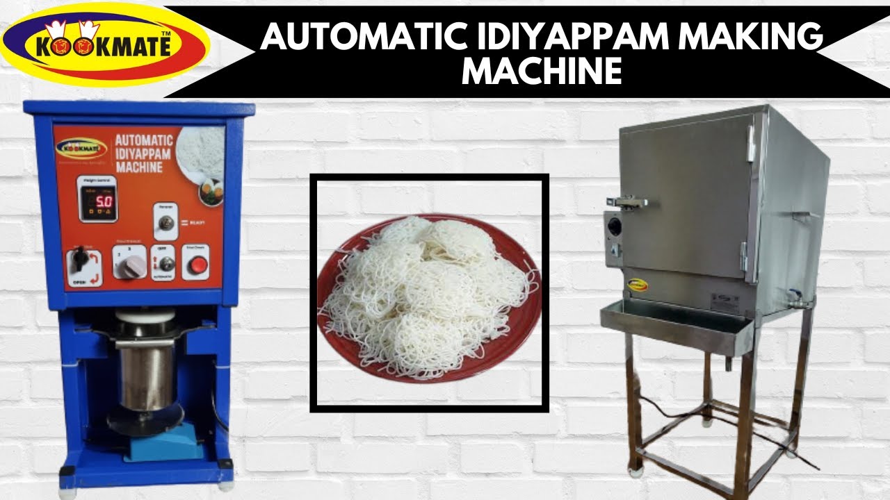 Automatic Table Top Idiyappam Making Machine Manufacturers | Compact idiyappam Steamer Machine India
