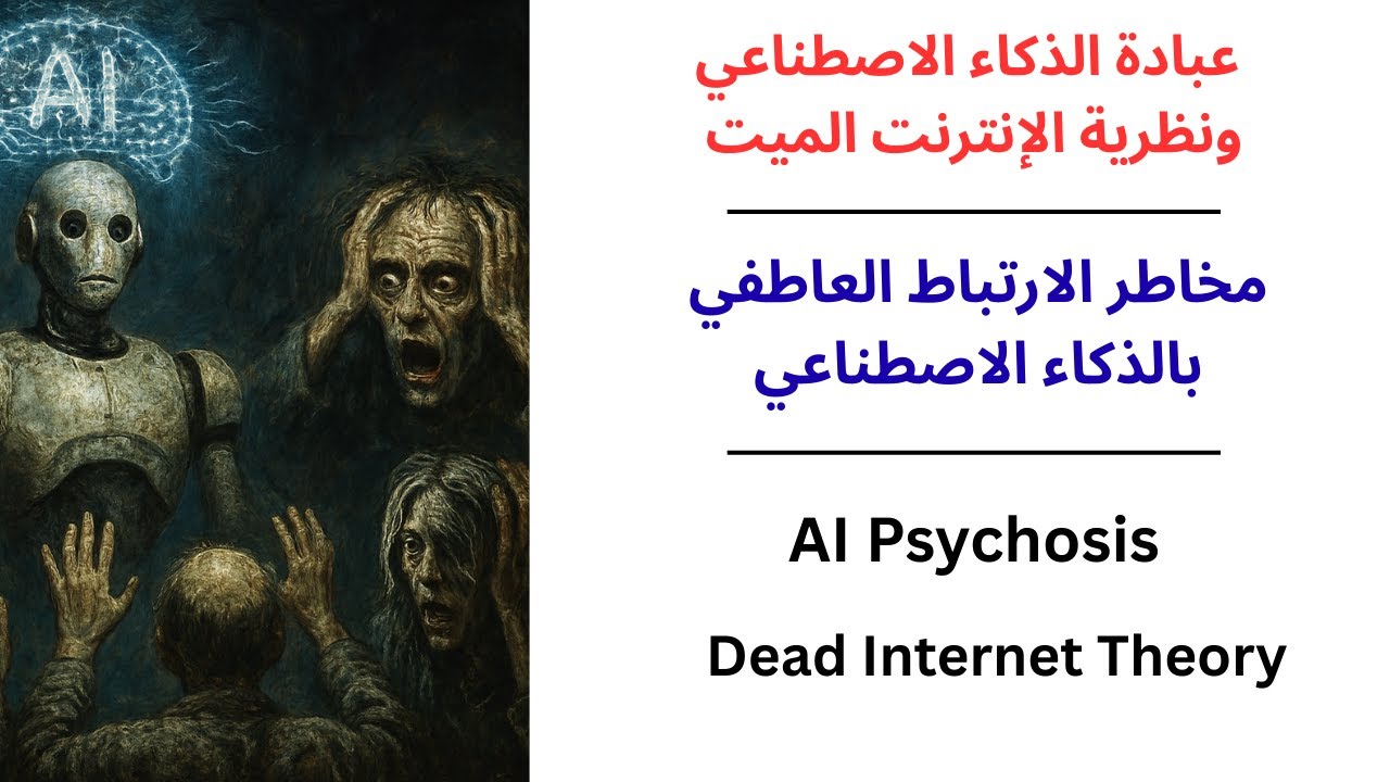عبادة الذكاء الاصطناعي ونظرية الإنترنت الميت / مخاطر الارتباط العاطفي بالذكاء الاصطناعي