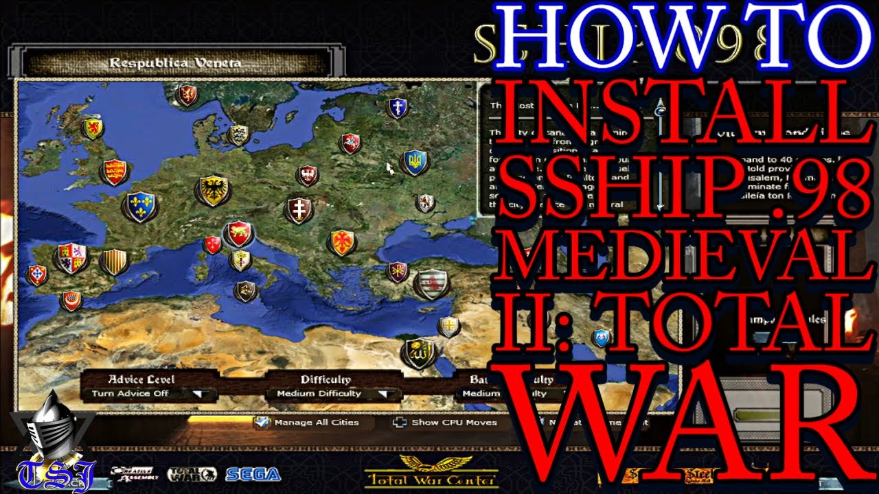 Как установить SSHIP .98 Medieval II: Total War (2023)