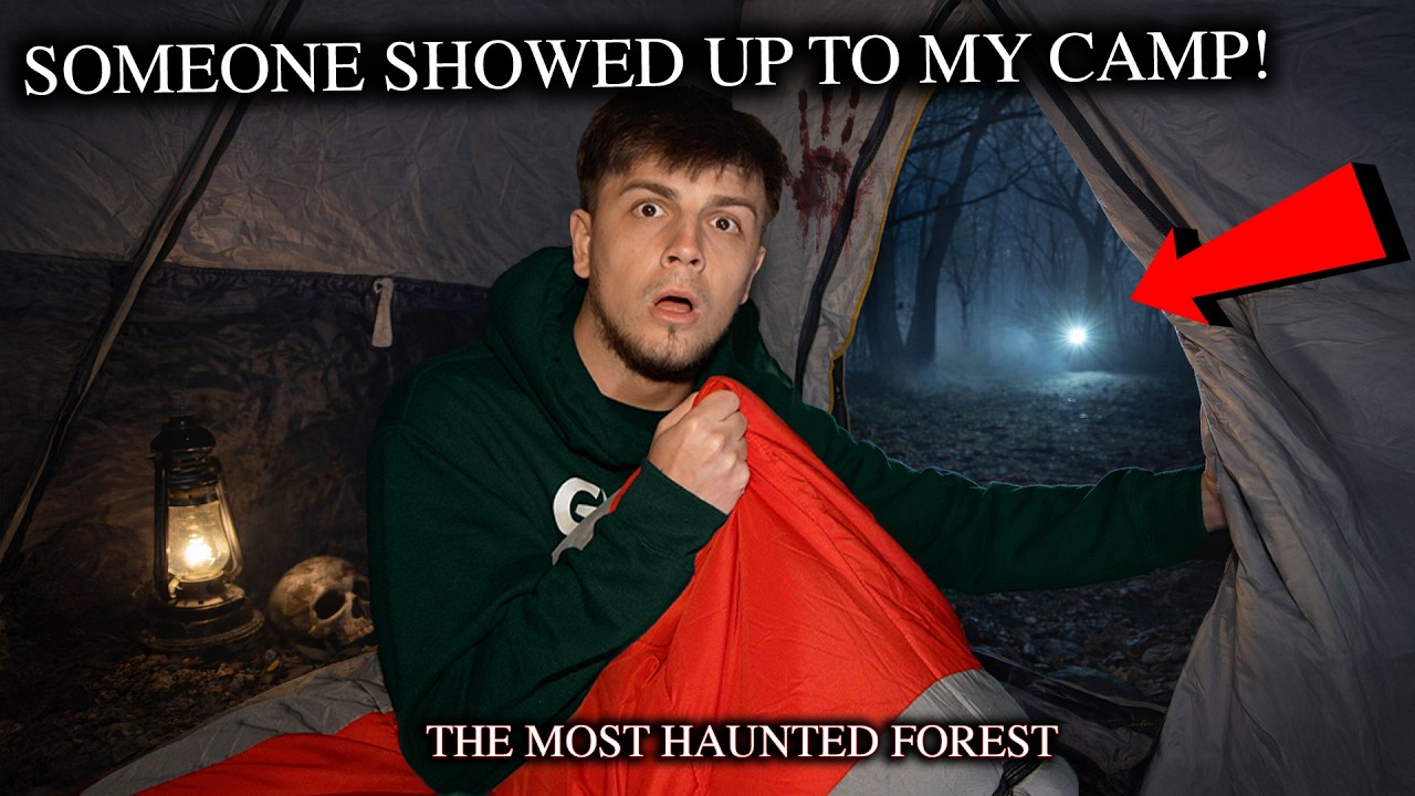 My TERRIFYING Camping Trip - The Most Scared Ive Ever Been While Camping | HAUNTED MURDER FOREST