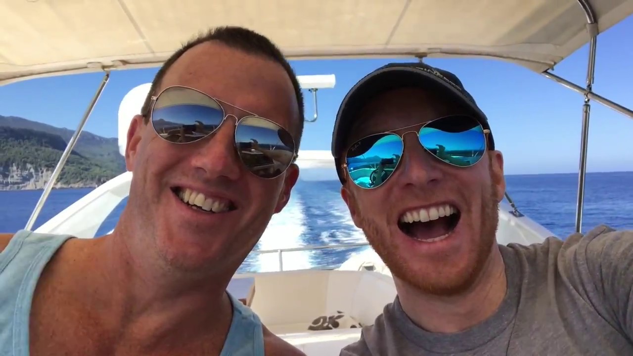Cruising our Princess 62 in Mallorca