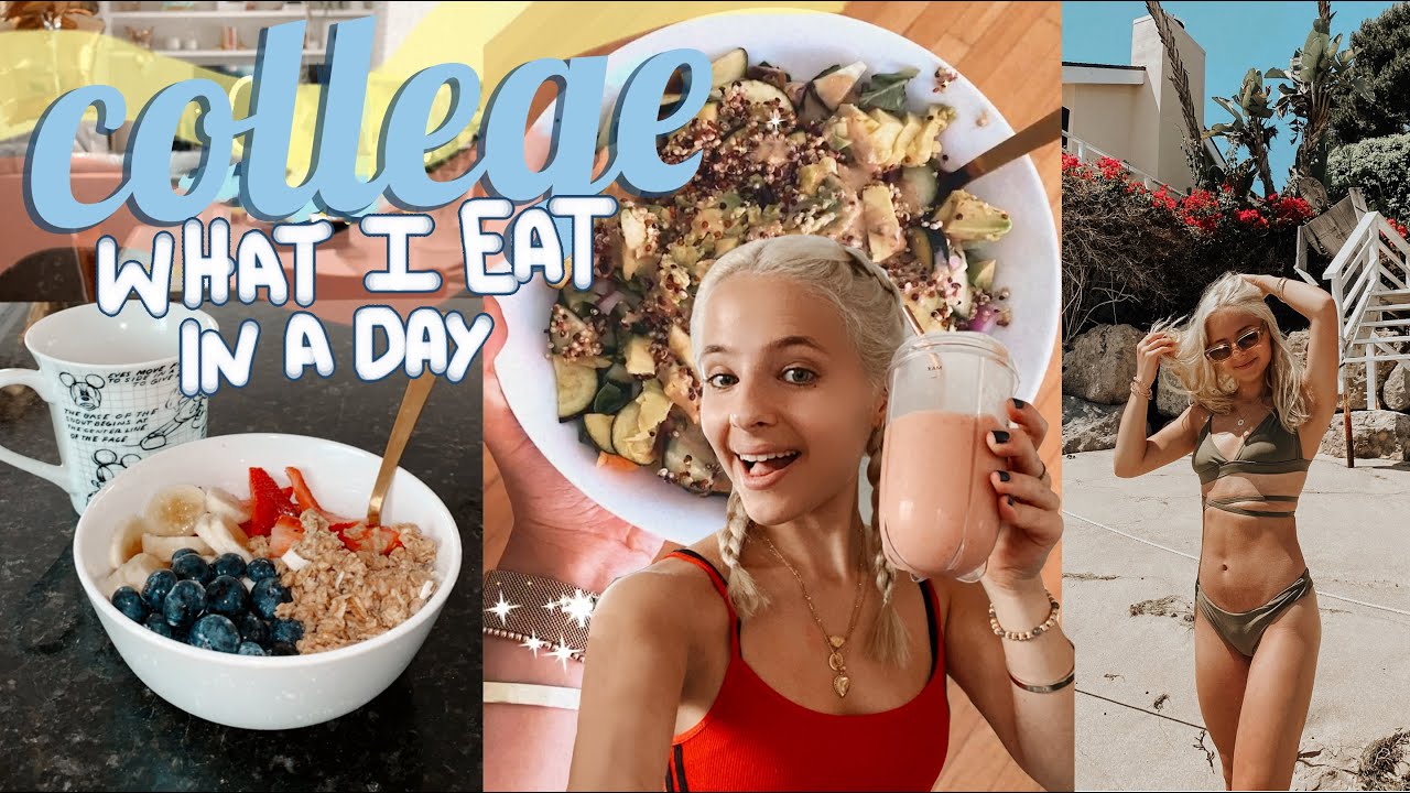 What I Eat During a Day of Online Classes | Ella Elbells