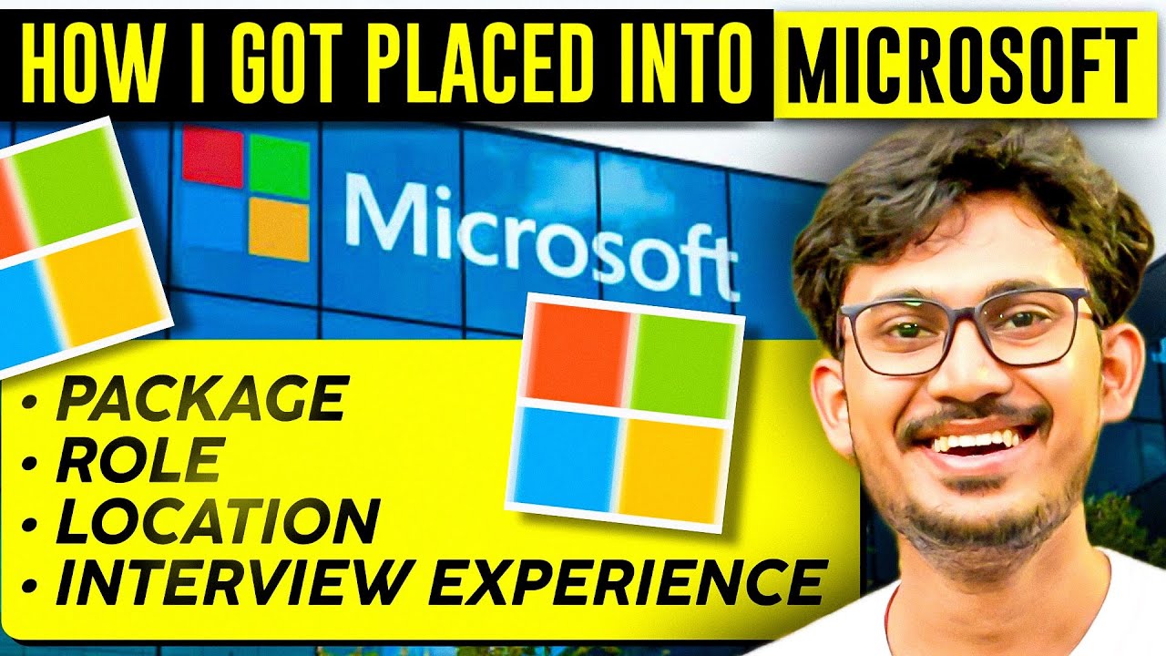 How I cracked my dream company Microsoft🥳 | IIT Bombay to Microsoft | Microsoft Interview Experience