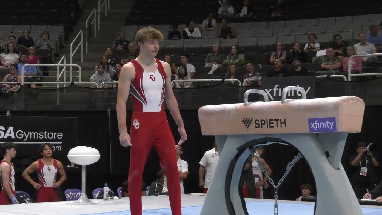 Maxim Bereznev - Pommel Horse - 2023 Xfinity U.S. Championships - Senior Men Day 2