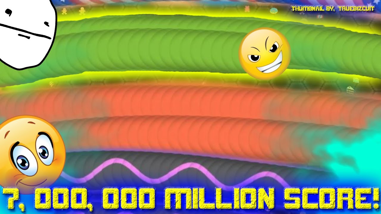 WORMATE.IO: 10 WORMS INCIRCLE ENTIRE MAP [WORLD RECORD TRAPPING] 7 MILLION SCORE!