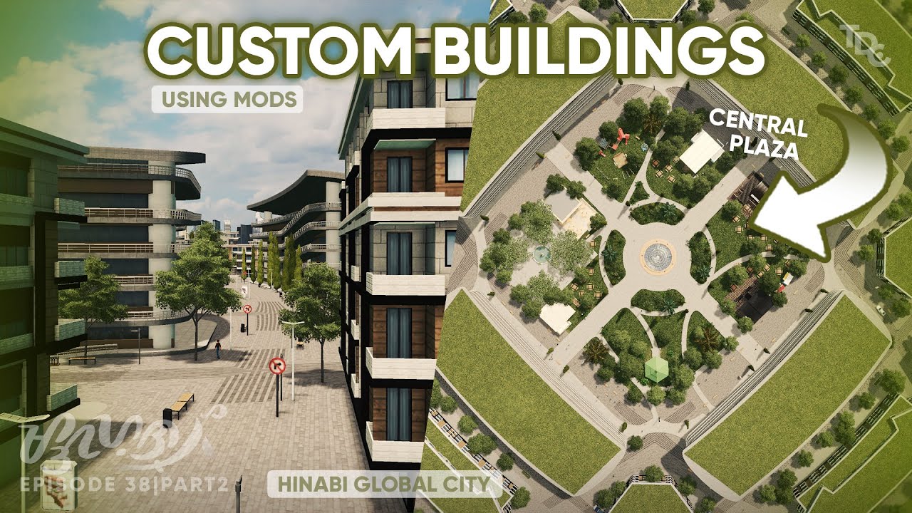 Make your own CUSTOM BUILDINGS in Cities: Skylines Magayon EP 38 Part 2 - Hinabi Global City