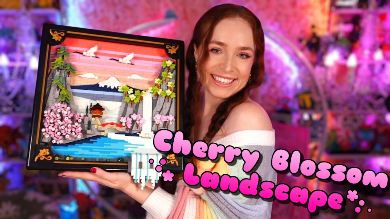 Twitch Livestream | Cherry Blossoms (Part 2) | Japanese Cherry Blossom Landscape | Lego Building