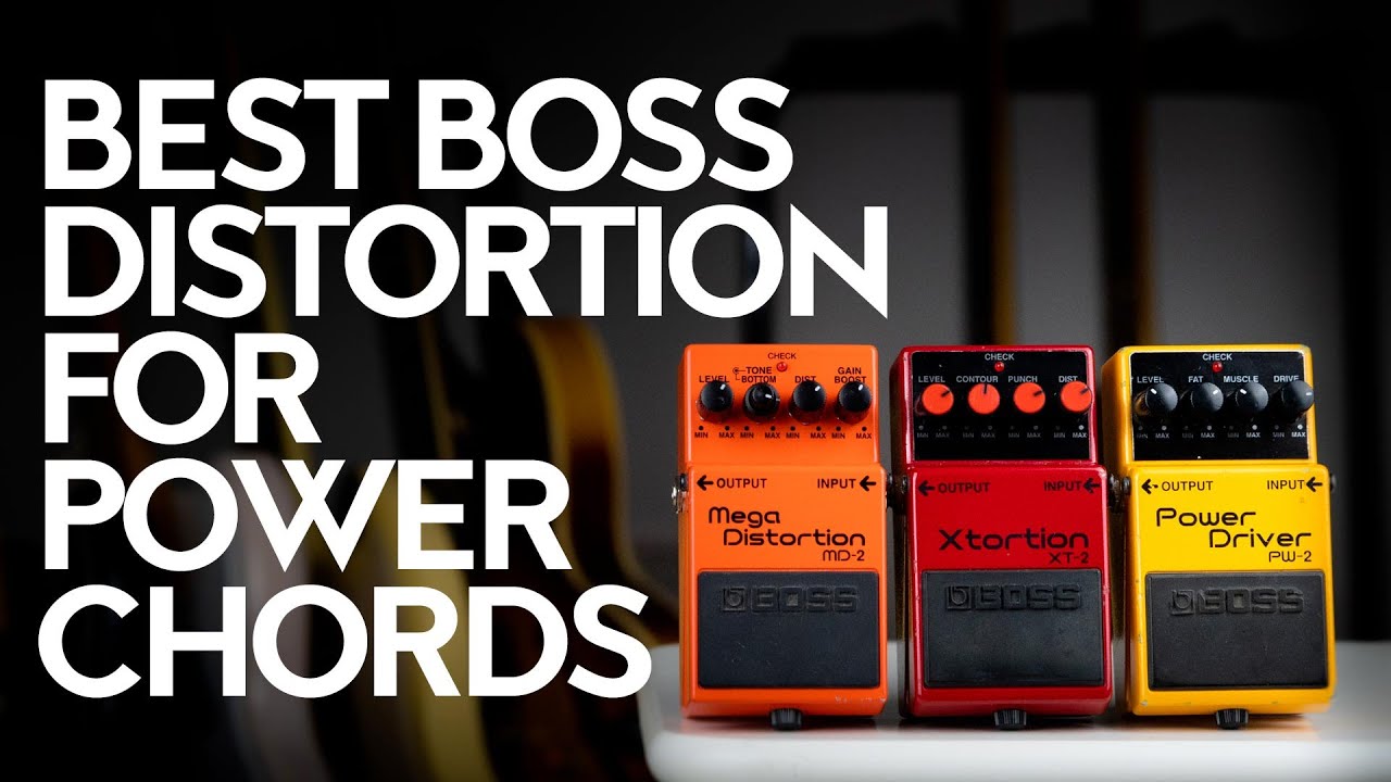 Boss Distortion shootout - Mega Distortion (MD-2), Power Driver (PW-2), Xtortion (XT-2)