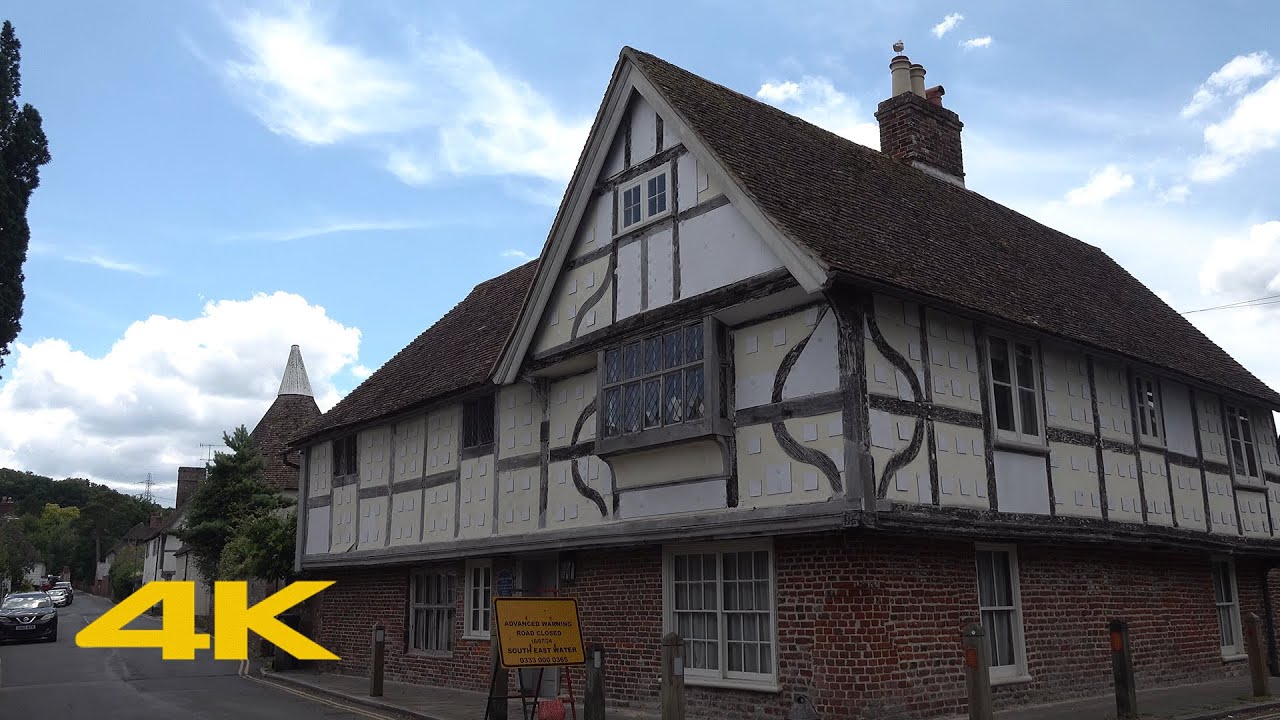 Fordwich Walk: Town Centre (Britain's Smallest Town)【4K】