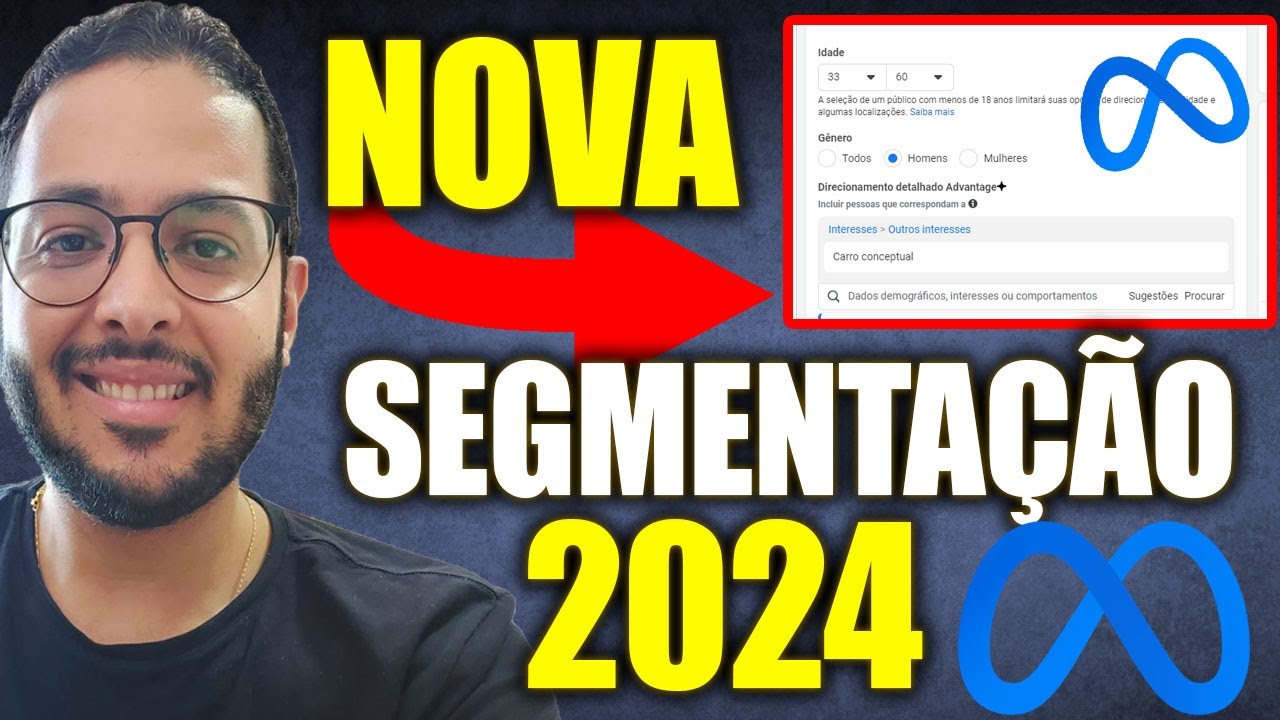 SEGMENTAÇÃO FACEBOOK ADS 2024  - COMO SEGMENTAR DEPOIS DA NOVA ATUALIZAÇÃO