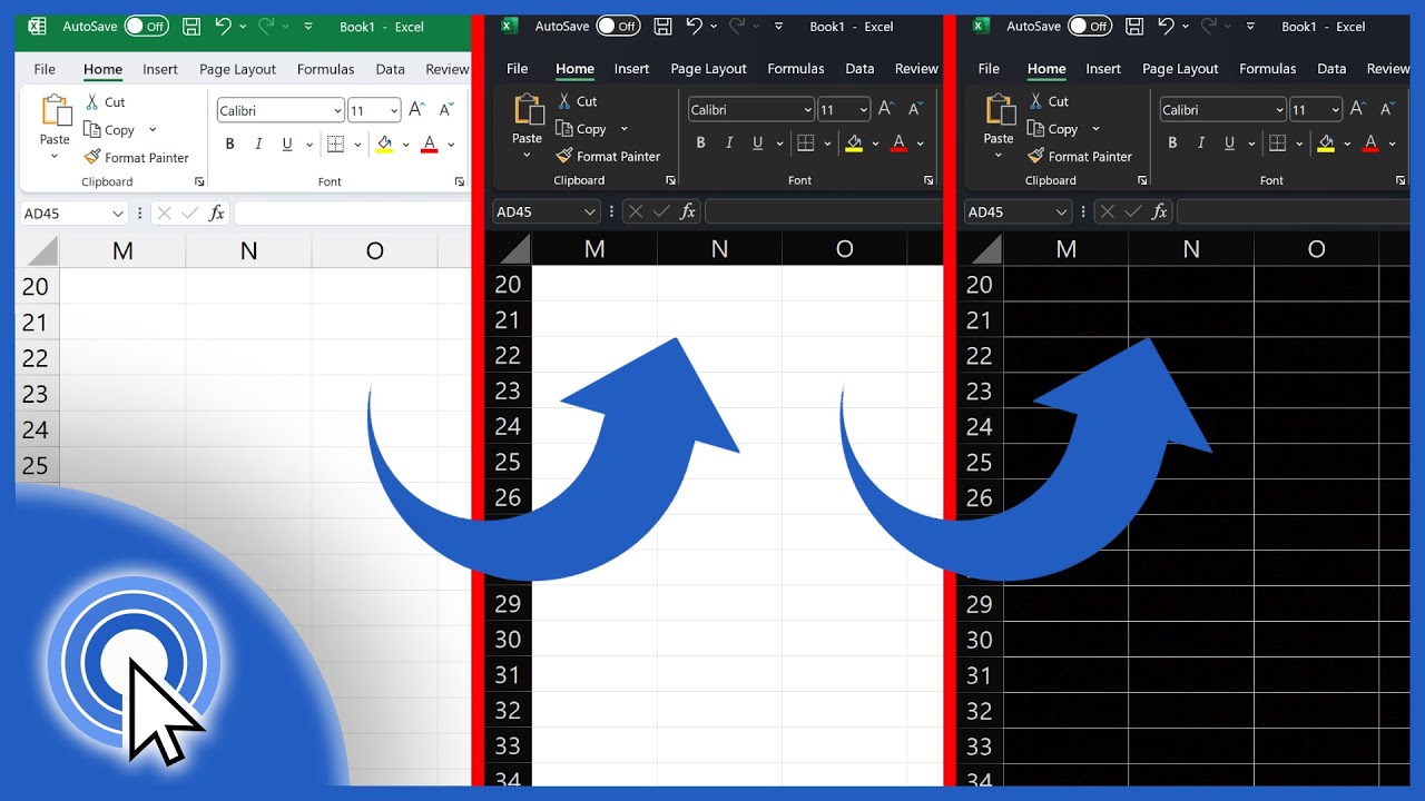 Как включить темный режим в Excel (полное руководство)