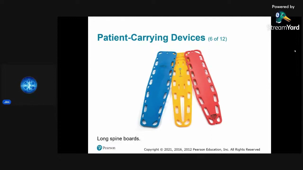 Pearson's Emergency Care 14th Ed Chapter 3 Lifting and Moving Patients