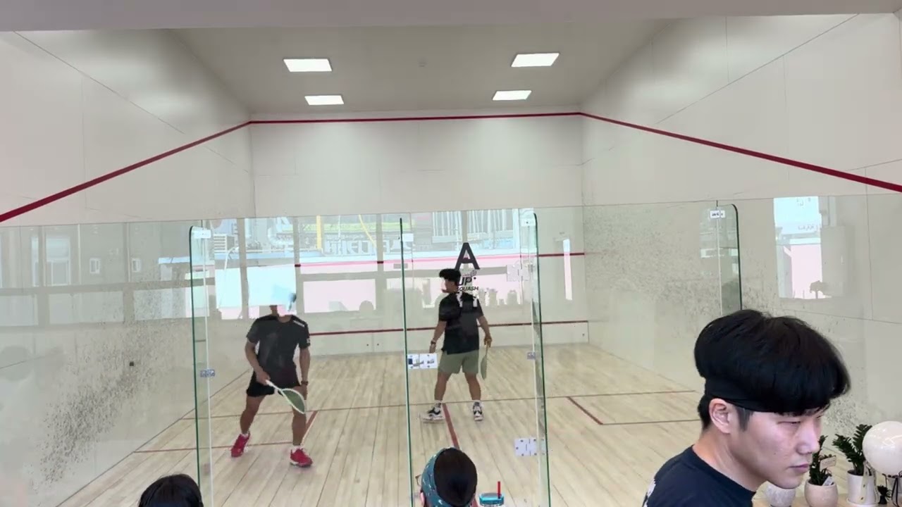 2026.2.8일 우리만의 스쿼시 리그 최정운마스터 vs 진수철마스터