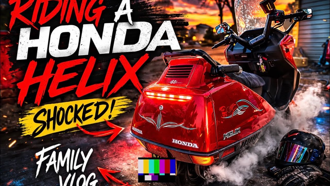 I Rode a Honda Helix… and Didn’t Expect THIS! 🛵