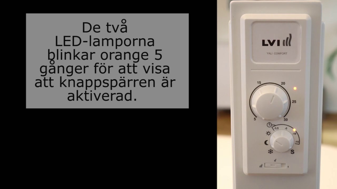 YALI Comfort låsning