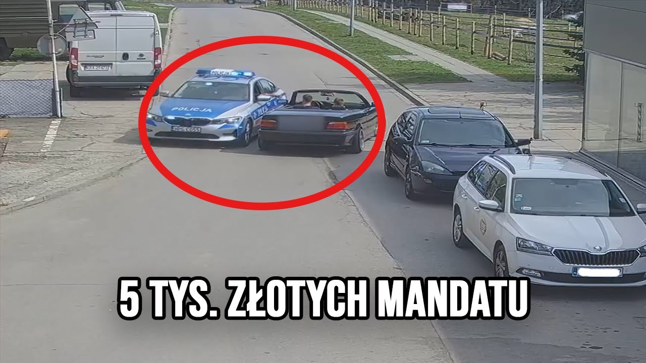 21-latek w BMW ślizgiem w radiow&oacute;z. Wysoki mandat!