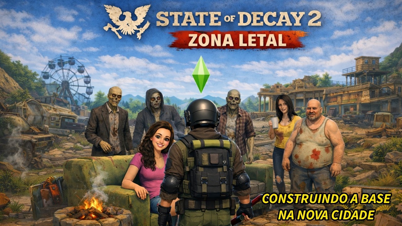 🧟‍♂️ RECONSTRUINDO NOSSA BASE EM NOVO MAPA | State of Decay 2 na ZONA LETAL