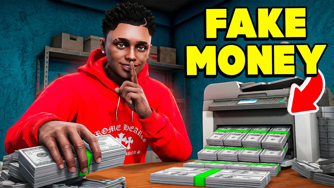 Using FAKE MONEY to SCAM EVERYBODY in GTA 5 RP..