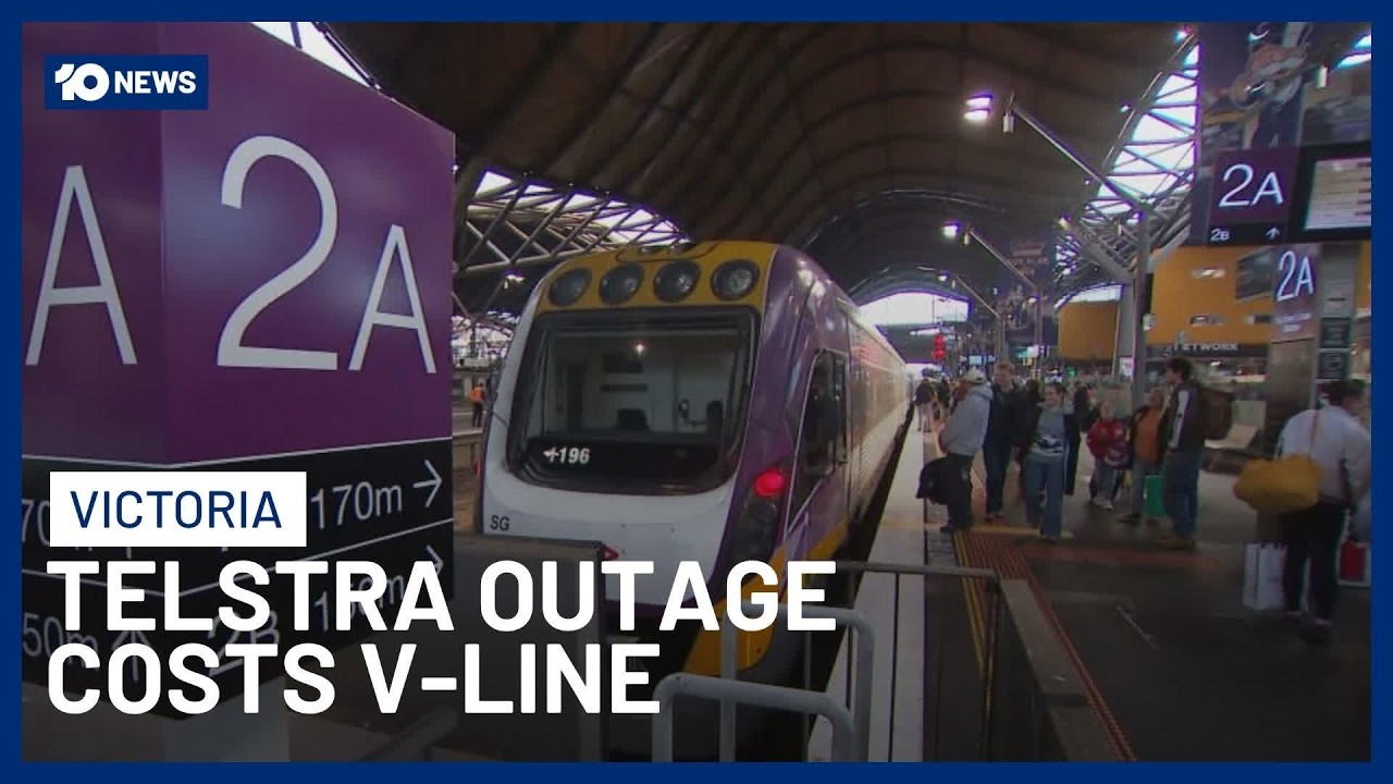 V-Line требует компенсацию от Telstra после того, как сбой парализовал железнодорожную сеть штата...