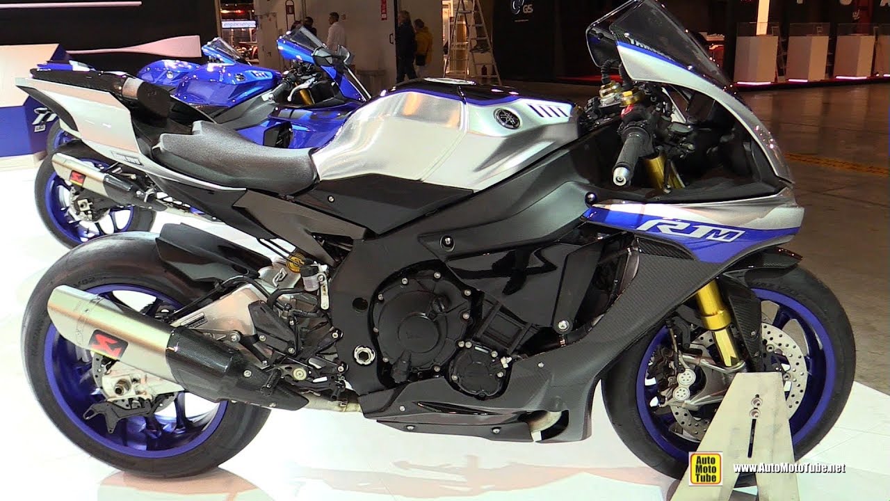 2018 Yamaha R1M - Walkaround - 2017 EICMA Milan Motorcycle Exhibition