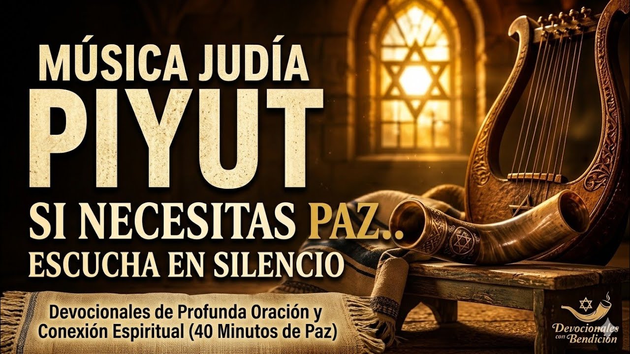 M&uacute;sica Jud&iacute;a Piyut Instrumental | 40 Minutos de Oraci&oacute;n, Estudio y Paz Interior