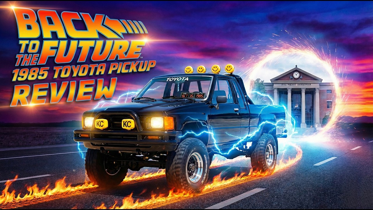 Пикап Toyota 4x4 1985 года выпуска | Полностью отреставрированный автомобиль, воссоздающий атмосф...