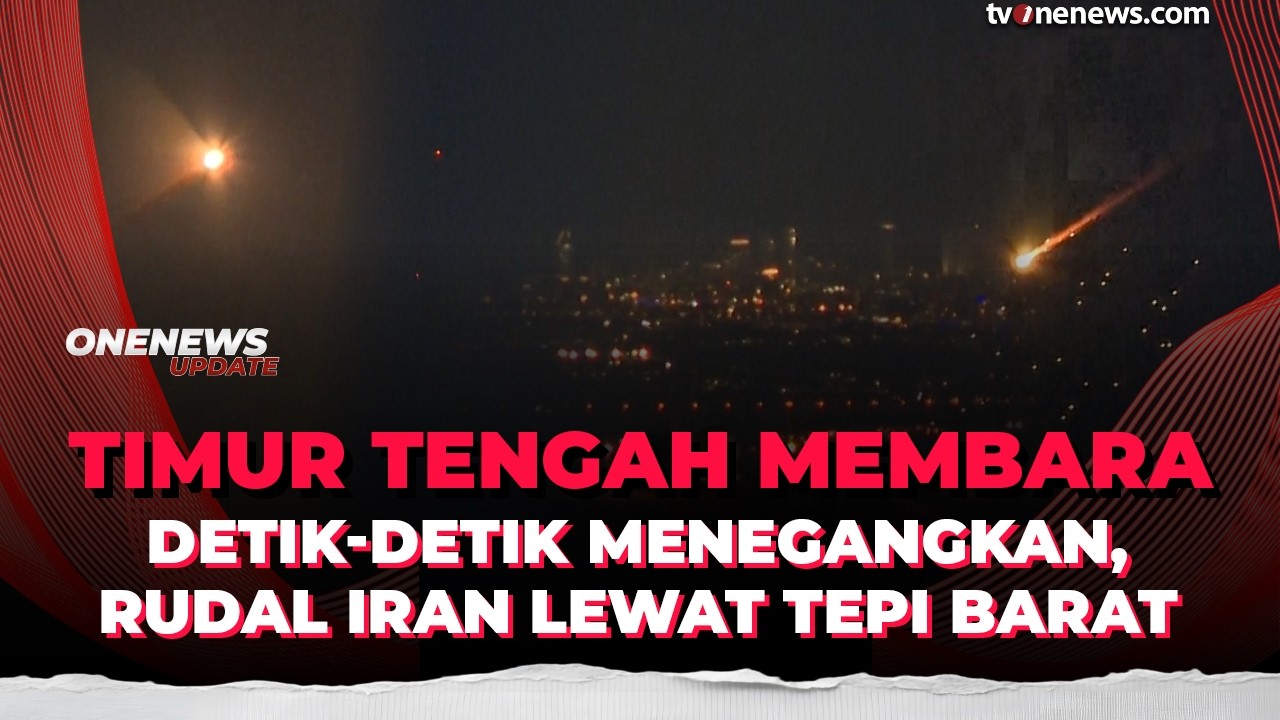 Rudal Iran Terlihat di Hebron, Israel Lancarkan Gelombang Serangan ke Teheran | OneNews Update