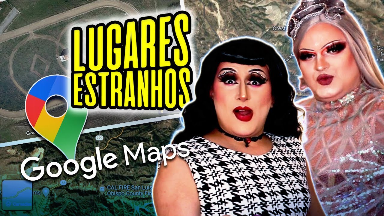 🔴 VISITANDO LUGARES BIZARROS NO GOOGLE MAPS