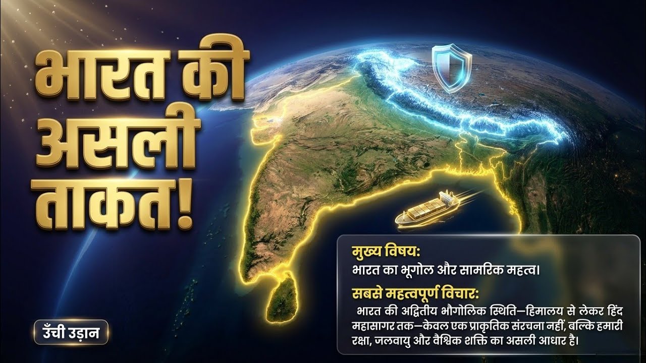 अब भूल कर दिखाओ भूगोल🚩भारतीय भूगोल और प्रशासन: सीमा, संरचना और समन्वय का विश्लेषणI(@Theuachiudan20k)