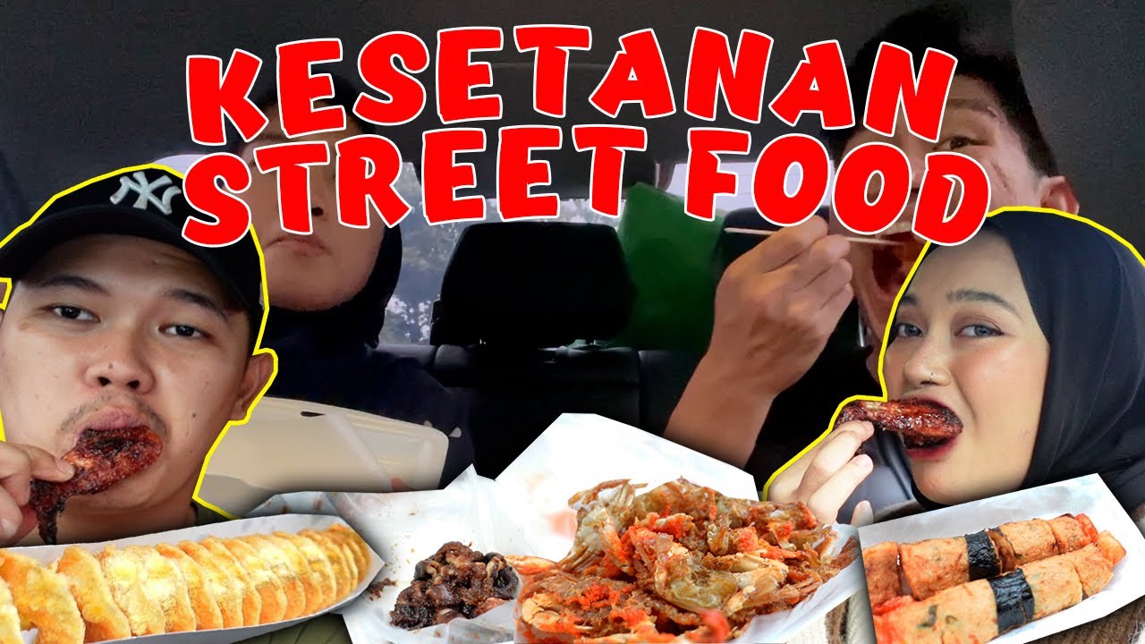 STREET FOOD PALING MEWAH !! INDIRA SAMPE MAU BORONG SEMUA JAJANAN !!!
