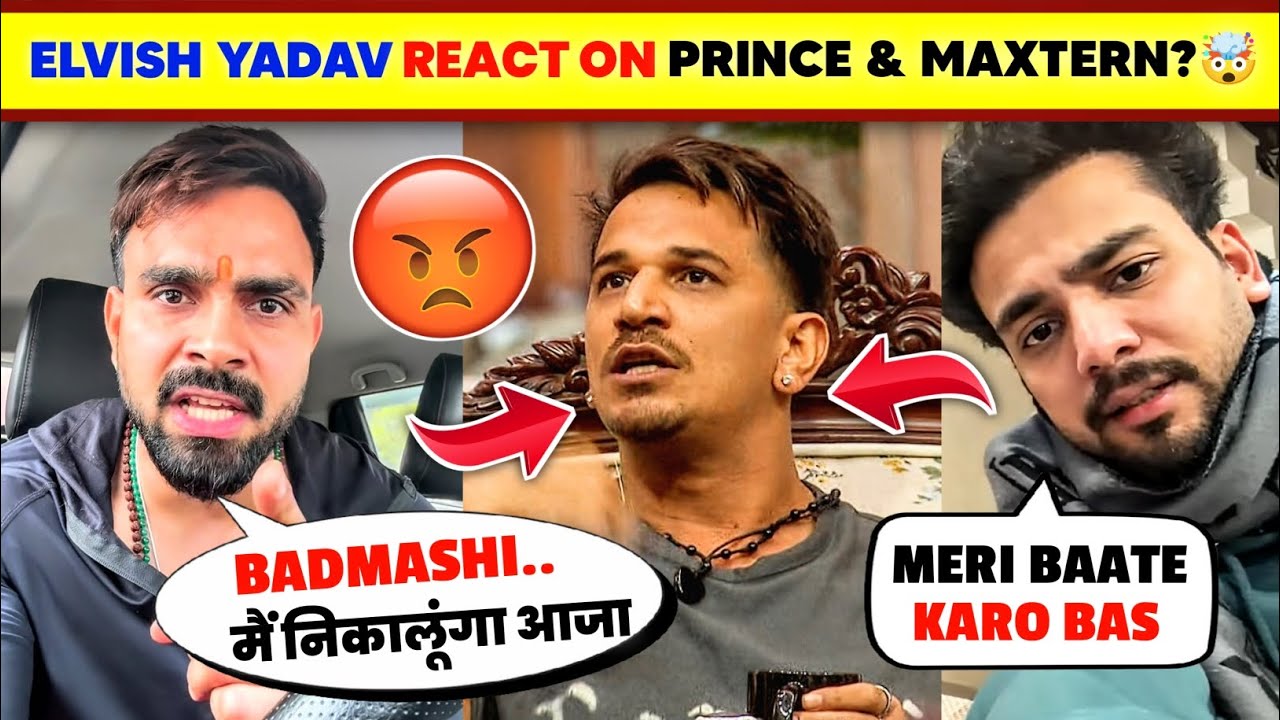 OMG!🤯 Pawan Chechi ANGRY & WARNING TO Prince Narula😡| Elvish Yadav REPLY TO Prince Narula & Maxtern