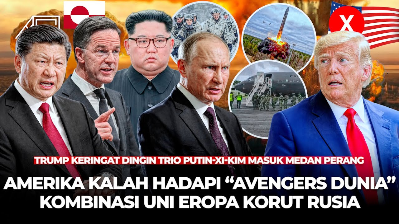 Trump Batalkan Jet Tempur Menuju Iran di Detik Terakhir Peluncuran Takut Ancaman NATO Korut Rusia?