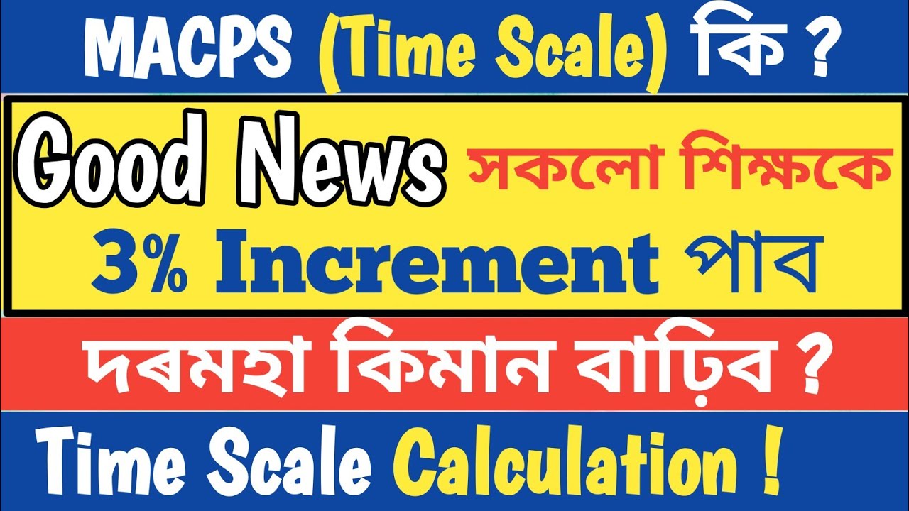 Time Scale কি ॥ MACPS কি ॥ Modified Assured Carear Progression Scheme ॥ Calculation of Time Scale ॥
