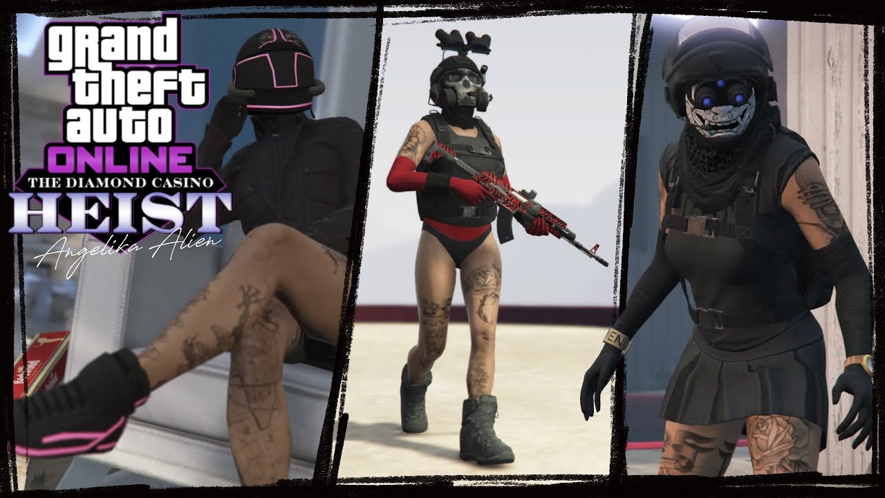 GTA ONLINE 2020 ⚠️ Conjuntos Modeados Femeninos 🦄 *GLITCHED OUTFITS* Muy fáciles ! + GUÍA 👾
