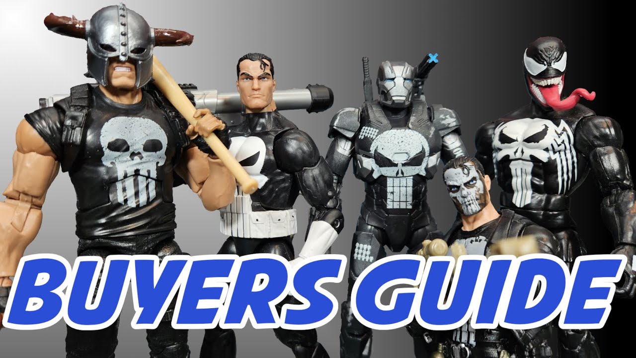 Руководство покупателя Marvel Legends Punisher