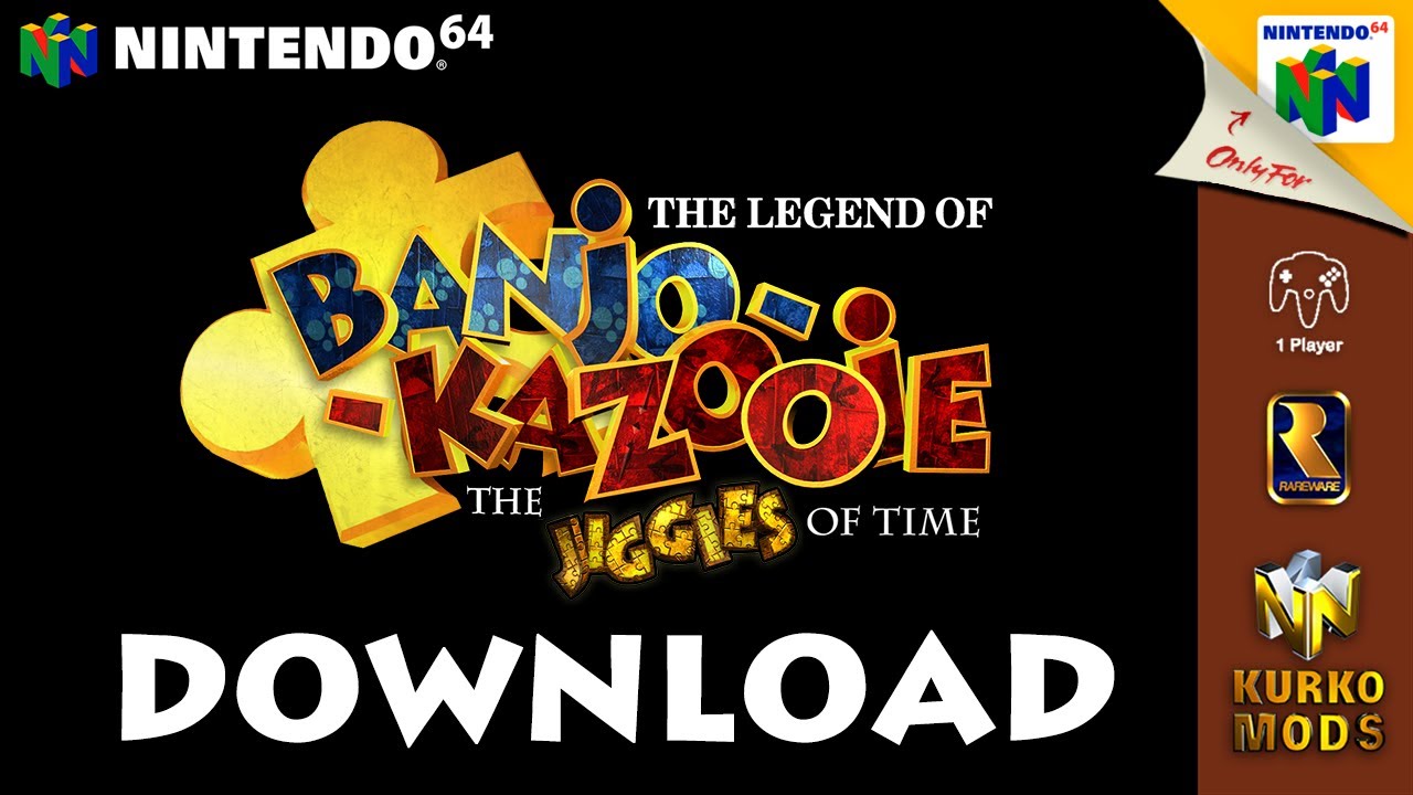 ZELDA OCARINA OF TIME in BANJO KAZOOIE Full mod