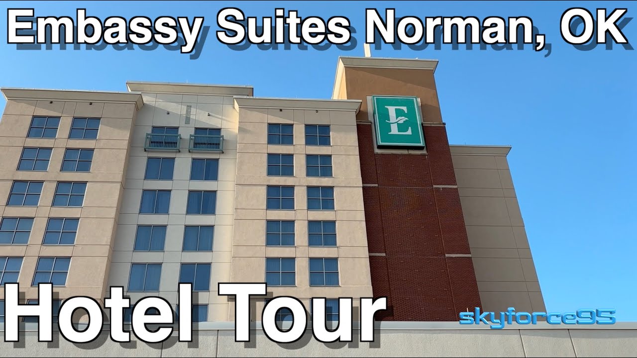 Экскурсия по отелю Hilton Embassy Suites (Норман, Оклахома)