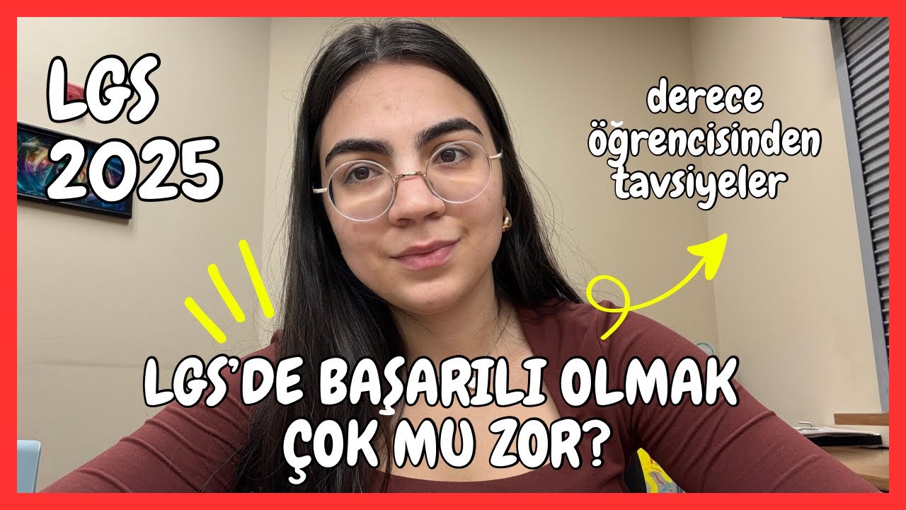LGS’de Başarılı Olmak İçin İhtiyacın Olan Her Şey! Derece Yapmak Hayal Değil… #lgs #lgs2025