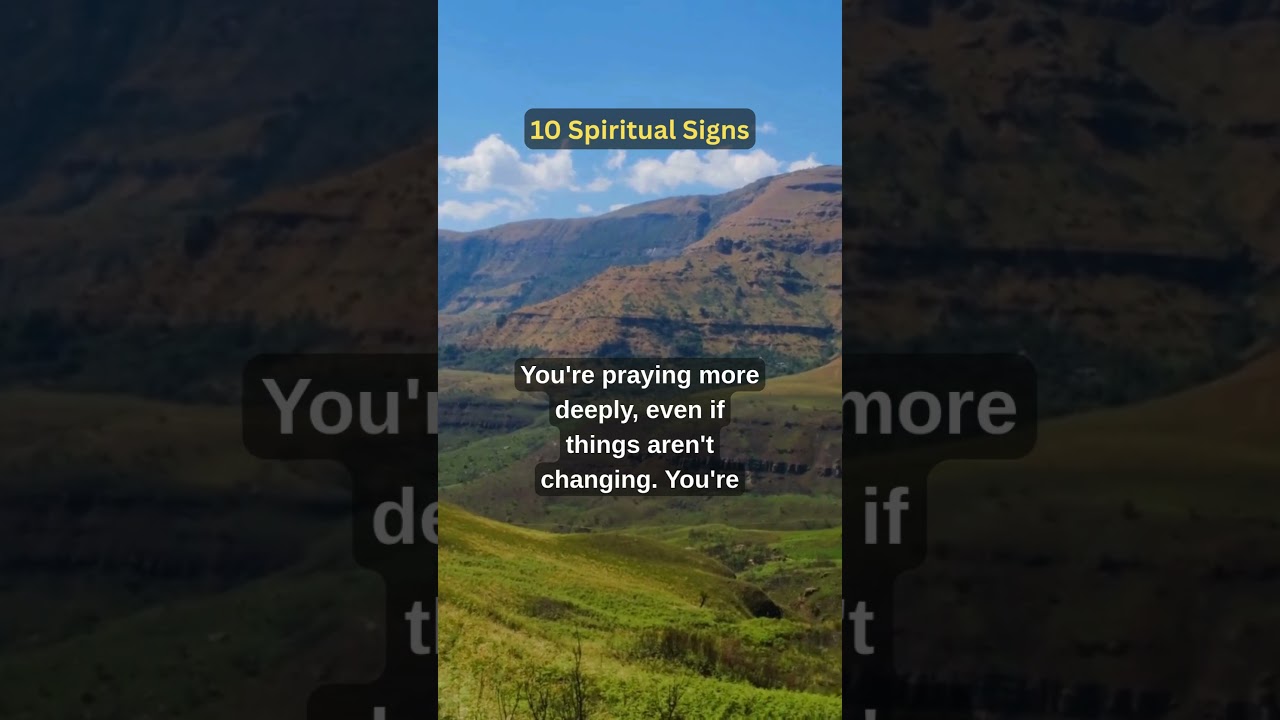 10 Spiritual Signs You&rsquo;re Closer to a Breakthrough Than You Think You&rsquo;re not imagining it