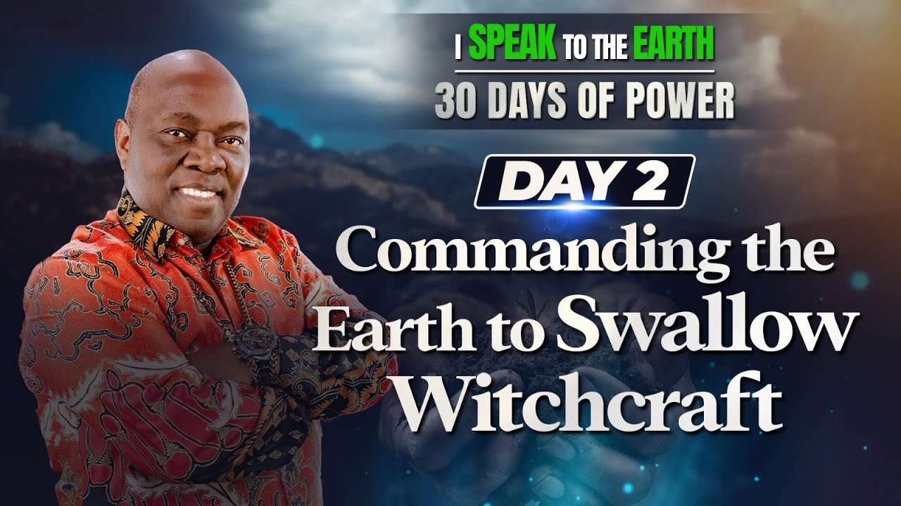 Day 2 | Command The Earth to Swallow Witchcraft | I Speak to the Earth 30 Days of Power