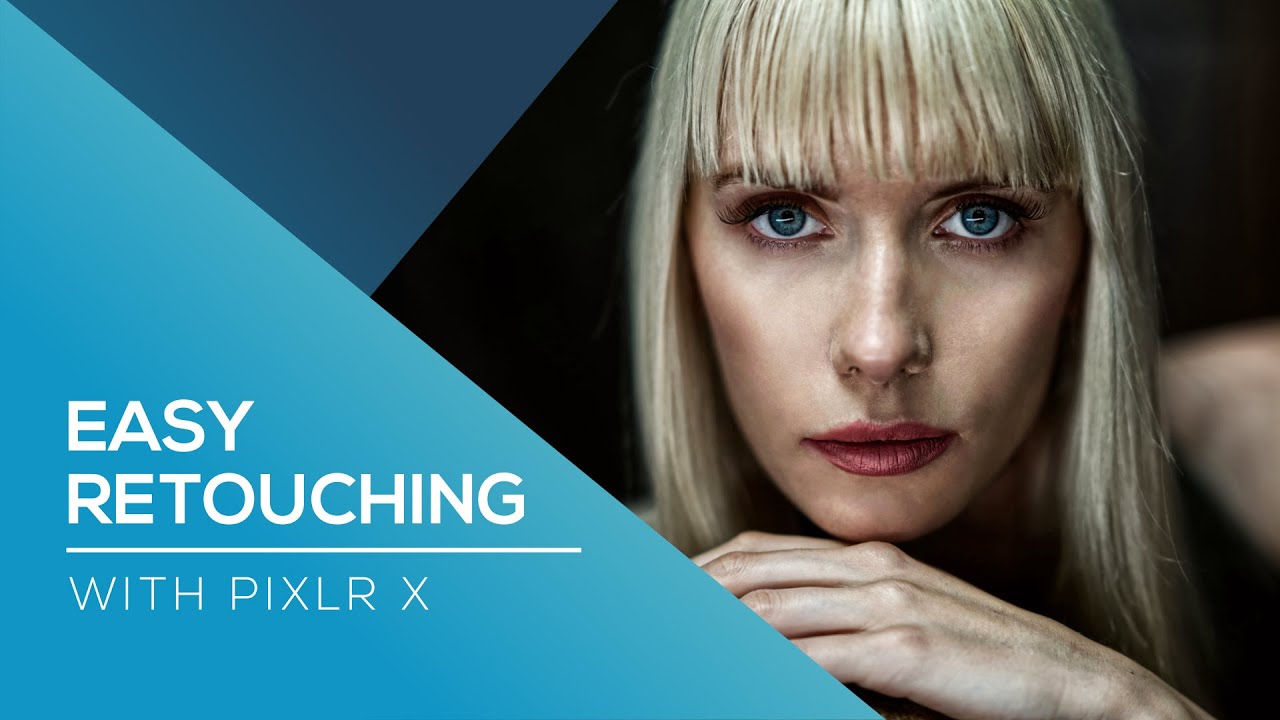 Easy Skin Retouching with Pixlr X