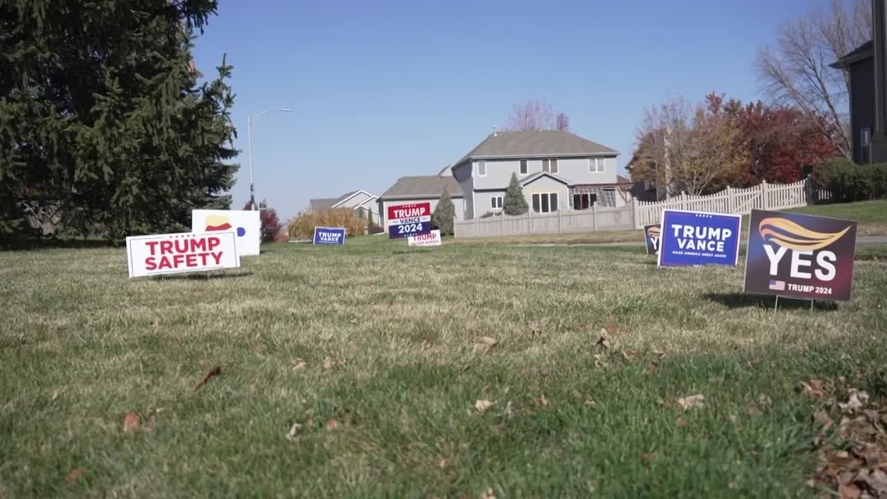 What to do with political yard signs post election